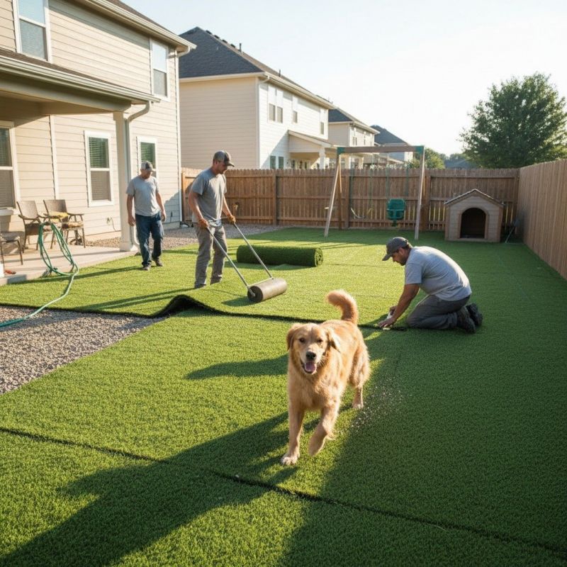 Benefits Of Residential Pet Turf Installation For Dog Owners